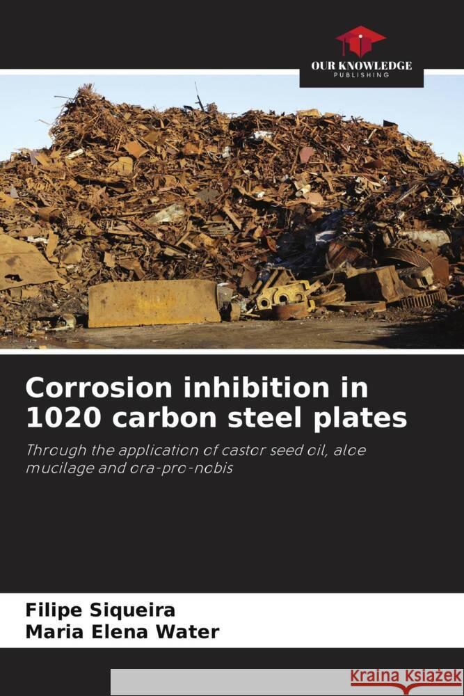 Corrosion inhibition in 1020 carbon steel plates Siqueira, Filipe, Water, Maria Elena 9786208181574