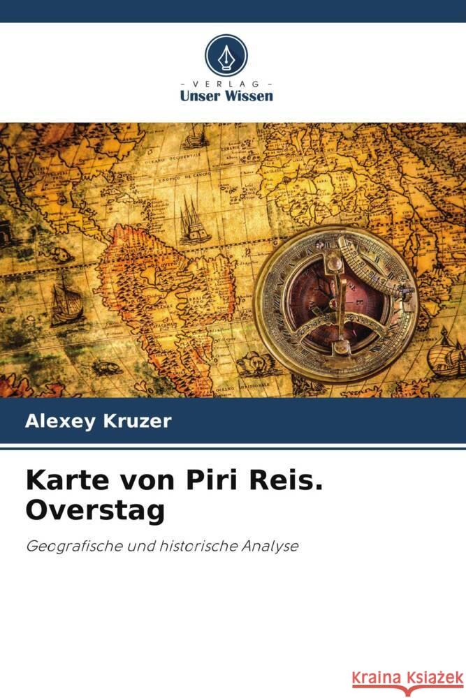 Karte von Piri Reis. Overstag Kruzer, Alexey 9786208258443 Verlag Unser Wissen