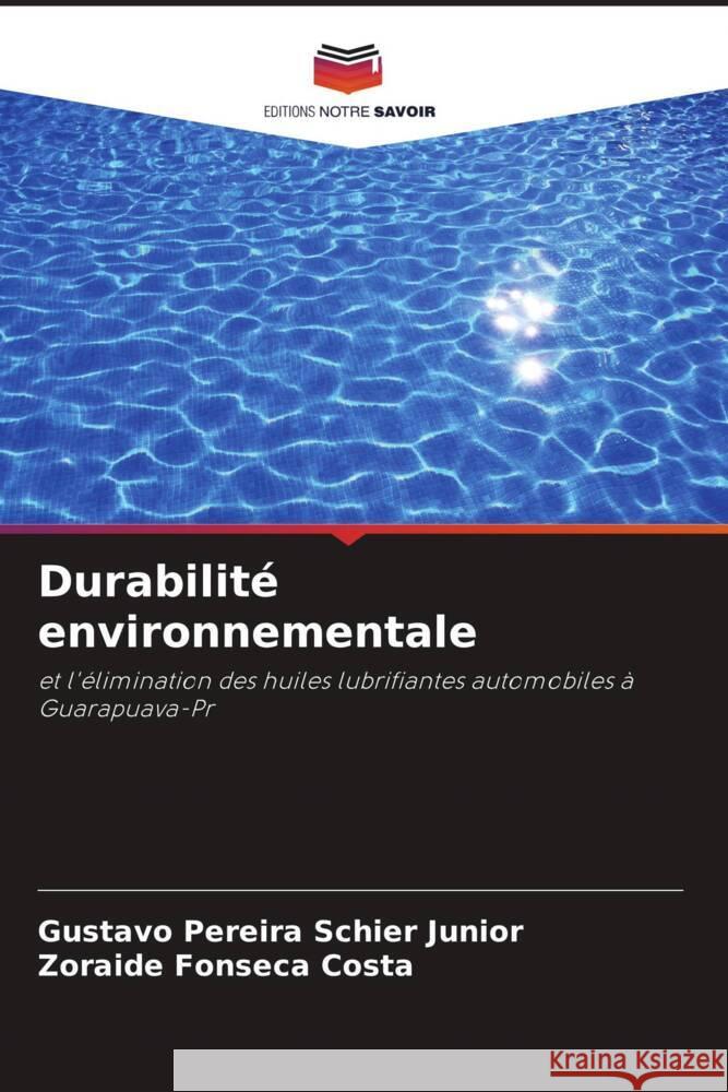 Durabilité environnementale Pereira Schier Junior, Gustavo, Fonseca Costa, Zoraide 9786208269166