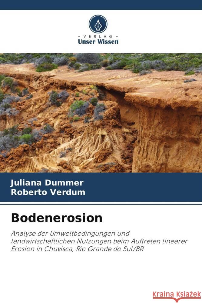 Bodenerosion Dummer, Juliana, Verdum, Roberto 9786208292294