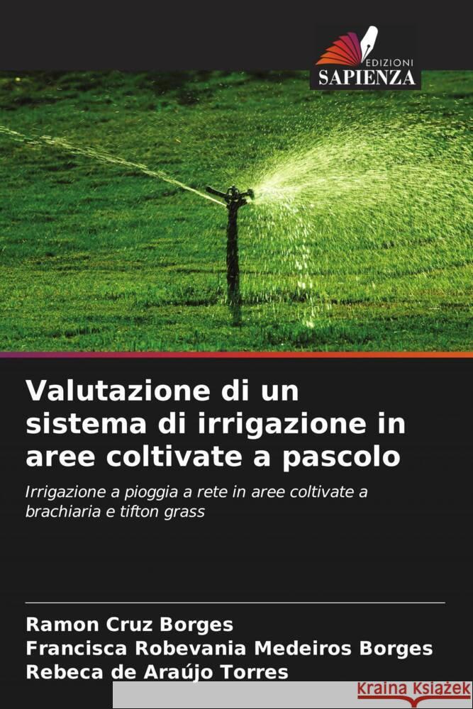 Valutazione di un sistema di irrigazione in aree coltivate a pascolo Borges, Ramon Cruz, Medeiros Borges, Francisca Robevania, Torres, Rebeca de Araújo 9786208314125