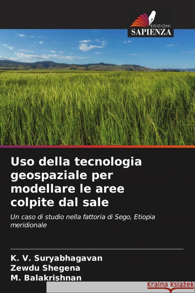 Uso della tecnologia geospaziale per modellare le aree colpite dal sale K. V. Suryabhagavan Zewdu Shegena M. Balakrishnan 9786208328054 Edizioni Sapienza