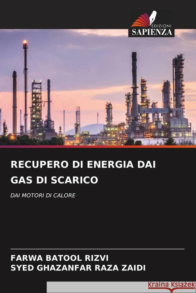 RECUPERO DI ENERGIA DAI GAS DI SCARICO RIZVI, FARWA BATOOL, ZAIDI, SYED GHAZANFAR RAZA 9786208333911