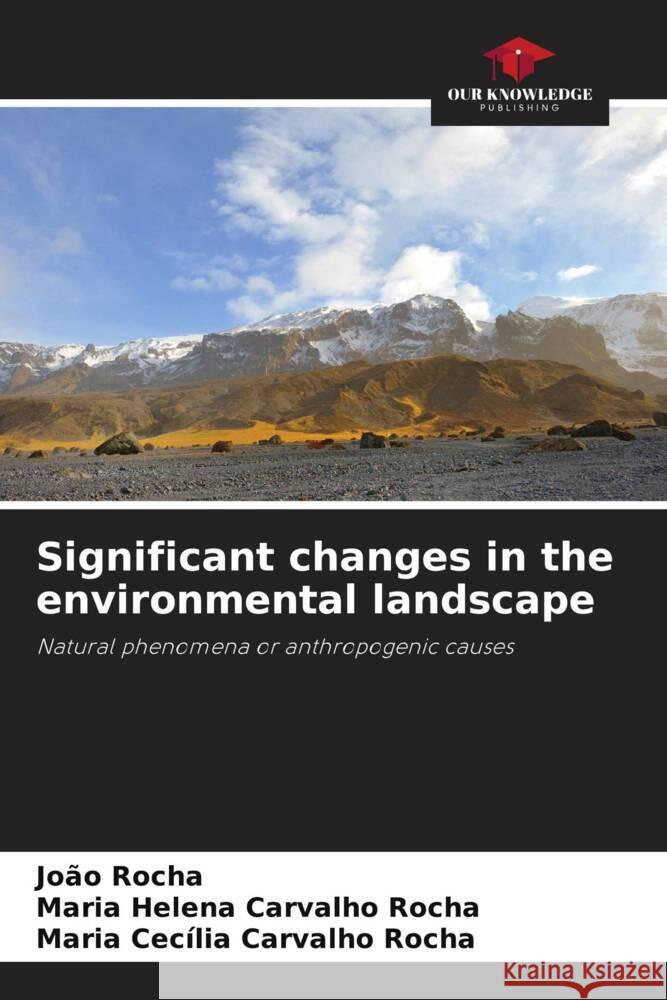 Significant changes in the environmental landscape Rocha, João, Carvalho Rocha, Maria Helena, Carvalho Rocha, Maria Cecília 9786208350956