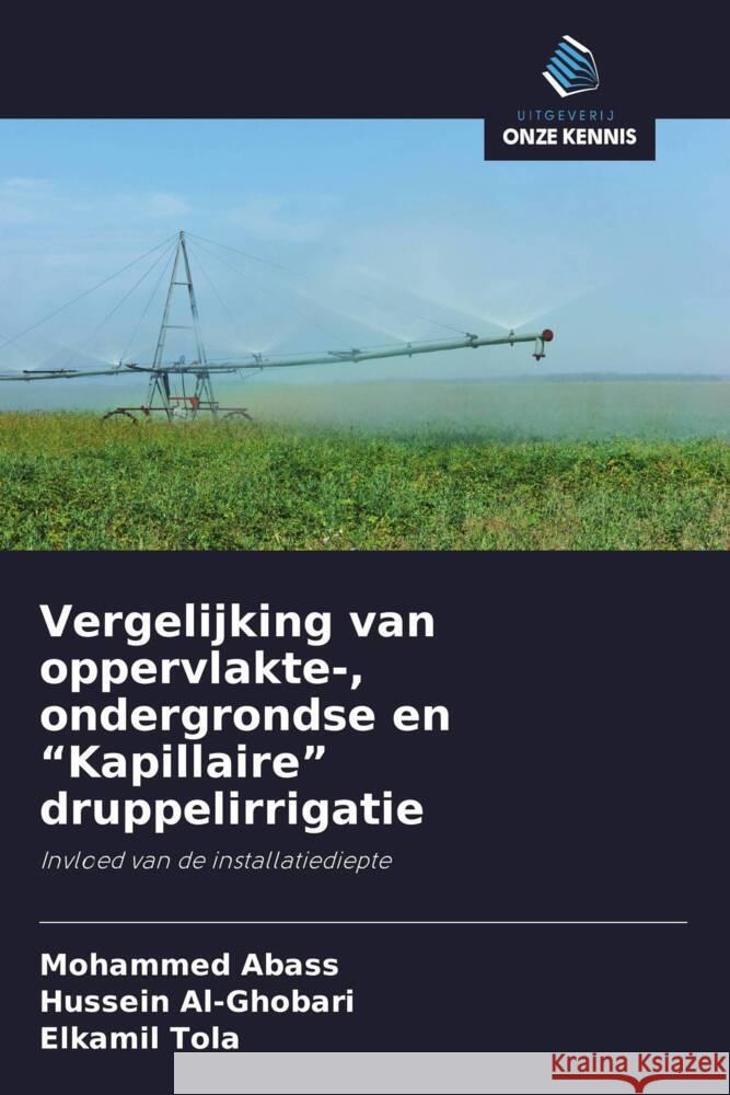 Vergelijking van oppervlakte-, ondergrondse en 