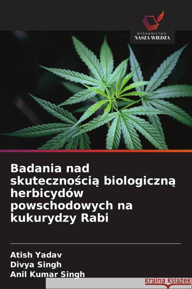 Badania nad skutecznoscia biologiczna herbicydów powschodowych na kukurydzy Rabi Yadav, Atish, Singh, Divya, Singh, Anil Kumar 9786208377021