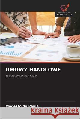 UMOWY HANDLOWE de Paula, Modesto 9786208480318 Wydawnictwo Nasza Wiedza
