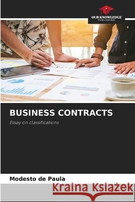 BUSINESS CONTRACTS de Paula, Modesto 9786208487980 Our Knowledge Publishing