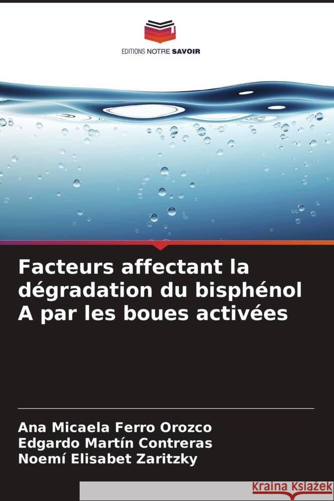 Facteurs affectant la dégradation du bisphénol A par les boues activées Ferro Orozco, Ana Micaela, Contreras, Edgardo Martín, Zaritzky, Noemí Elisabet 9786208546182 Editions Notre Savoir