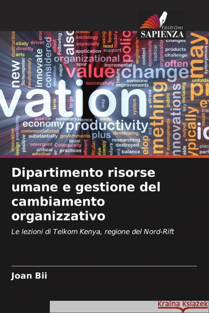 Dipartimento risorse umane e gestione del cambiamento organizzativo Bii, Joan 9786208556853