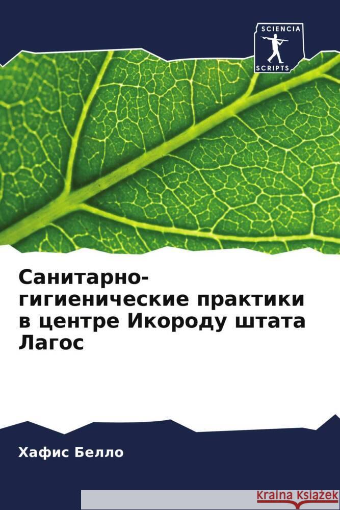 Sanitarno-gigienicheskie praktiki w centre Ikorodu shtata Lagos Bello, Hafis 9786208563226