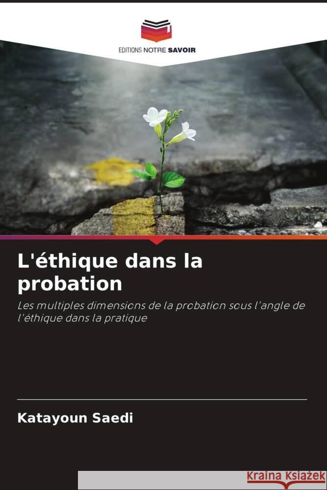 L'éthique dans la probation Saedi, Katayoun 9786208594374 Editions Notre Savoir