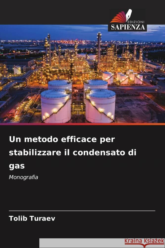 Un metodo efficace per stabilizzare il condensato di gas Turaev, Tolib 9786208596316
