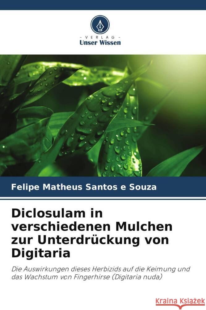 Diclosulam in verschiedenen Mulchen zur Unterdrückung von Digitaria Santos e Souza, Felipe Matheus 9786208606824