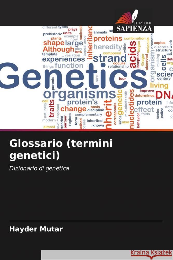 Glossario (termini genetici) Mutar, Hayder 9786208653170