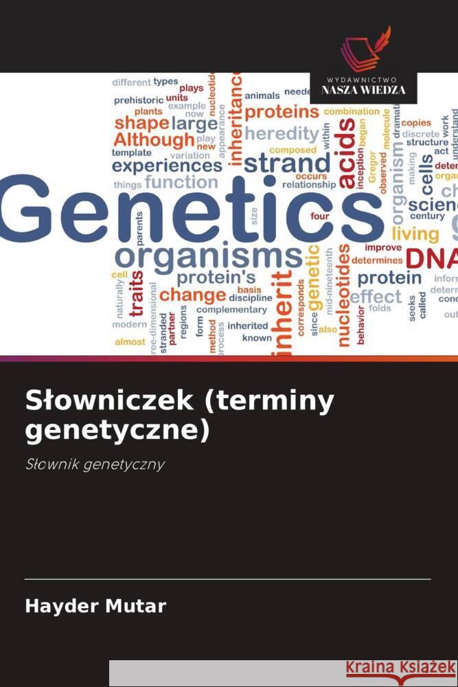 Slowniczek (terminy genetyczne) Mutar, Hayder 9786208653194