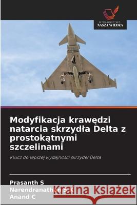 Modyfikacja krawedzi natarcia skrzydla Delta z prostokatnymi szczelinami S, Prasanth, S K, Narendranathan, C, Anand 9786208674540 Wydawnictwo Nasza Wiedza