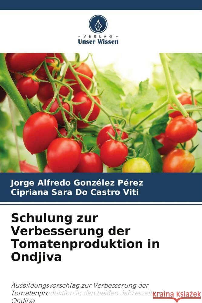 Schulung zur Verbesserung der Tomatenproduktion in Ondjiva Gonzélez Pérez, Jorge Alfredo, Do Castro Viti, Cipriana Sara 9786208694968