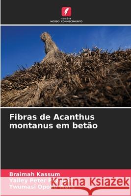 Fibras de Acanthus montanus em betão Kassum, Braimah, Paa-Kofi, Yalley Peter, Ware, Twumasi Opoku 9786208703080