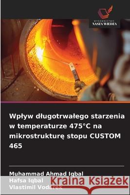 Wplyw dlugotrwalego starzenia w temperaturze 475°C na mikrostrukture stopu CUSTOM 465 Iqbal, Muhammad Ahmad, Iqbal, Hafsa, Vodárek, Vlastimil 9786208743079