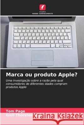 Marca ou produto Apple? Page, Tom, Thorsteinsson, Gísli 9786208768874