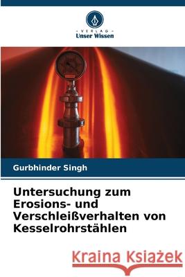 Untersuchung zum Erosions- und Verschleißverhalten von Kesselrohrstählen Singh, Gurbhinder 9786208835873
