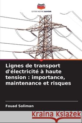 Lignes de transport d'électricité à haute tension : importance, maintenance et risques Soliman, Fouad 9786208885854