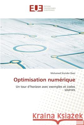 Optimisation numérique Daas, Mohamed Skander 9786208964337 Éditions universitaires européennes