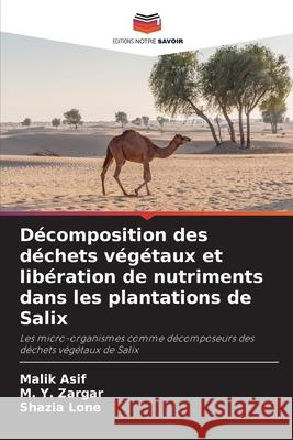 Décomposition des déchets végétaux et libération de nutriments dans les plantations de Salix Asif, Malik, Zargar, M. Y., Lone, Shazia 9786209018091 Editions Notre Savoir