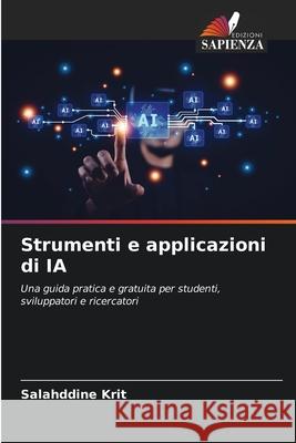 Strumenti e applicazioni di IA Krit, Salahddine 9786209021916