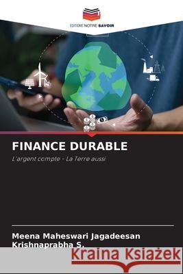FINANCE DURABLE Jagadeesan, Meena Maheswari, S., Krishnaprabha 9786209049682