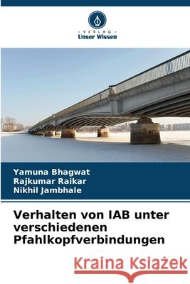 Verhalten von IAB unter verschiedenen Pfahlkopfverbindungen Bhagwat, Yamuna, Raikar, Rajkumar, Jambhale, Nikhil 9786209110924