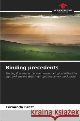 Binding precedents Bratz, Fernanda 9786209146251