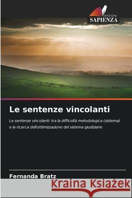 Le sentenze vincolanti Bratz, Fernanda 9786209161629