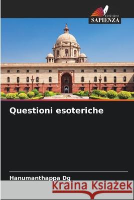 Questioni esoteriche Dg, Hanumanthappa 9786209228186
