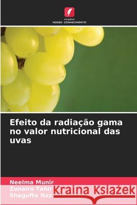 Efeito da radiação gama no valor nutricional das uvas Munir, Neelma, Tahir, Zunaira, Naz, Shagufta 9786209336515
