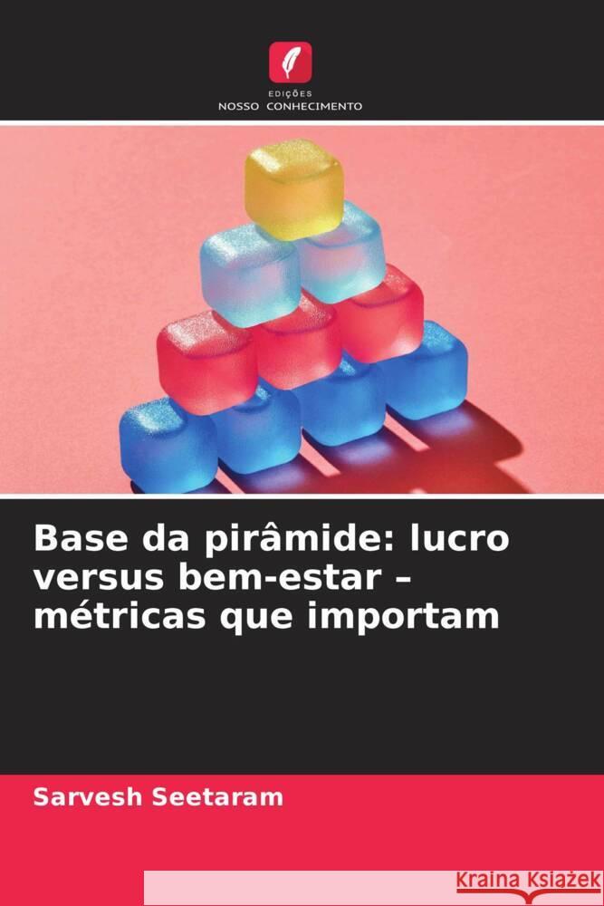 Base da pirâmide: lucro versus bem-estar - métricas que importam Seetaram, Sarvesh 9786209401909