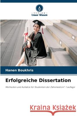 Erfolgreiche Dissertation Boukhris, Hanen 9786209568183