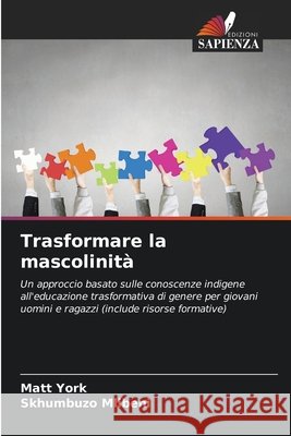 Trasformare la mascolinità York, Matt, Mlibeni, Skhumbuzo 9786209697395 Edizioni Sapienza