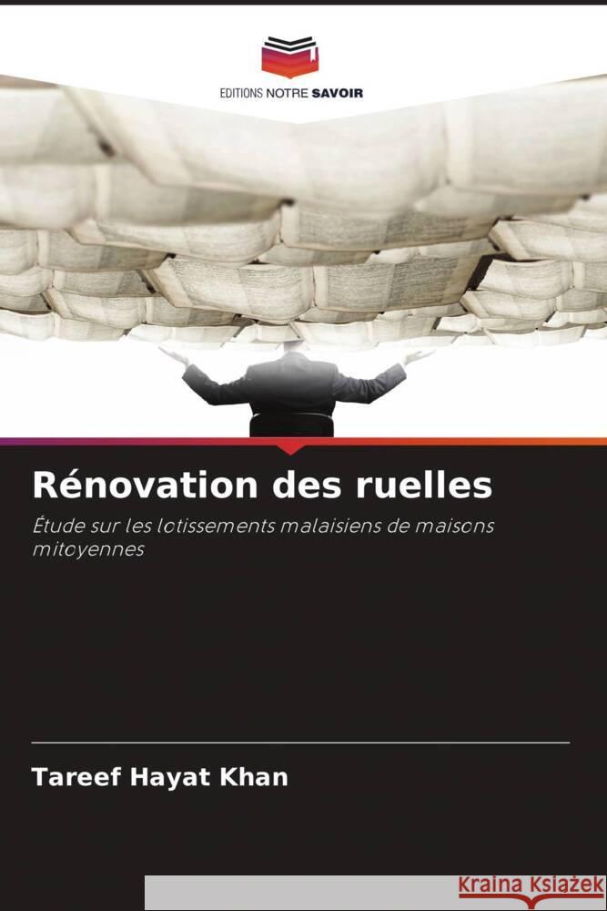 Rénovation des ruelles Khan, Tareef Hayat 9786209764561