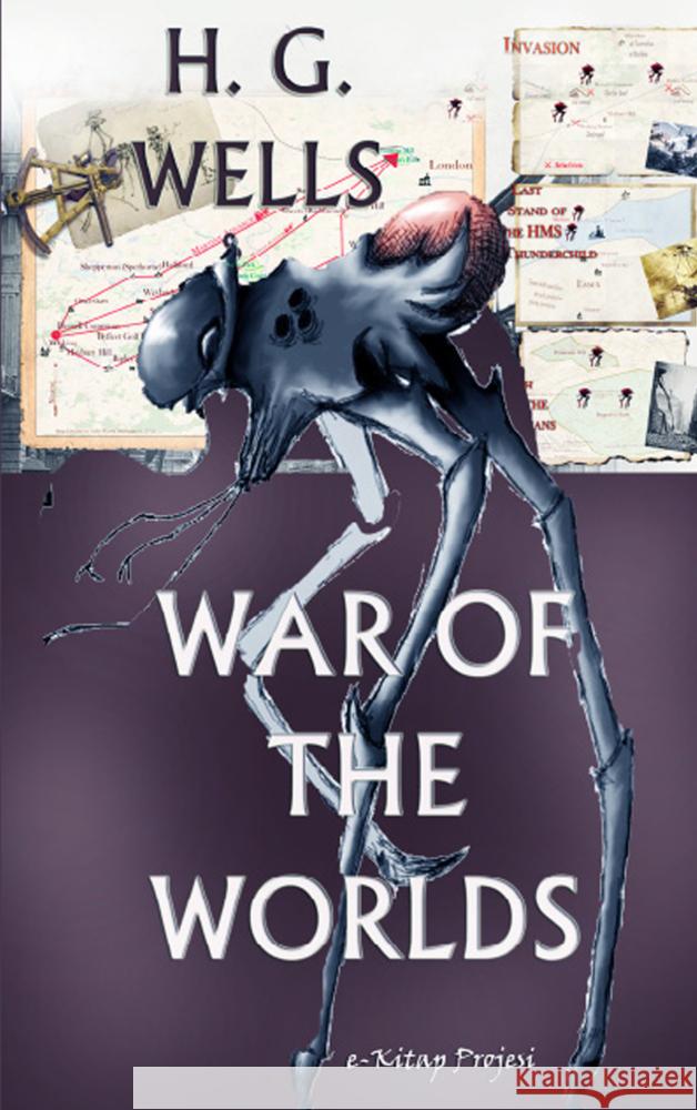 War of the Worlds H. G. Wells 9786253870508 E-Kitap Projesi & Cheapest Books
