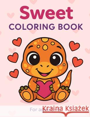 Sweet Coloring Book Valentina Varol 9786259555393 Coloring
