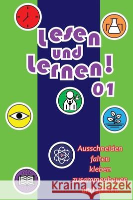 Lesen und Lernen! 01: Ausschneiden, falten, kleben, zusammenbauen Davi Campoy Lino Jo?o Lino 9786501022598 Joao Lino