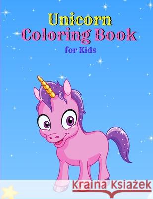 Unicorn Coloring Book for Kids Adele West 9787217706406 Adele West