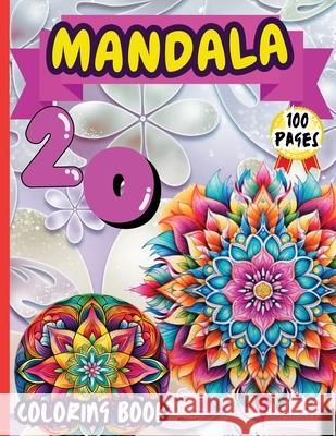 Mandala 20 Coloring Book: Stress Relieving Mandala Designs for Adults Relaxation Peter 9787527608643