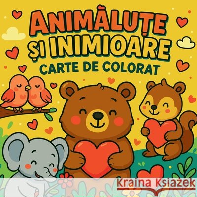 Animăluțe și Inimioare - Carte de Colorat Chris Martin 9787979626783