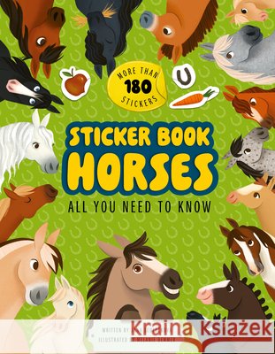 Sticker Book: Horses  9788000080550 Albatros Media