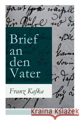 Brief an den Vater Kafka, Franz 9788026863342