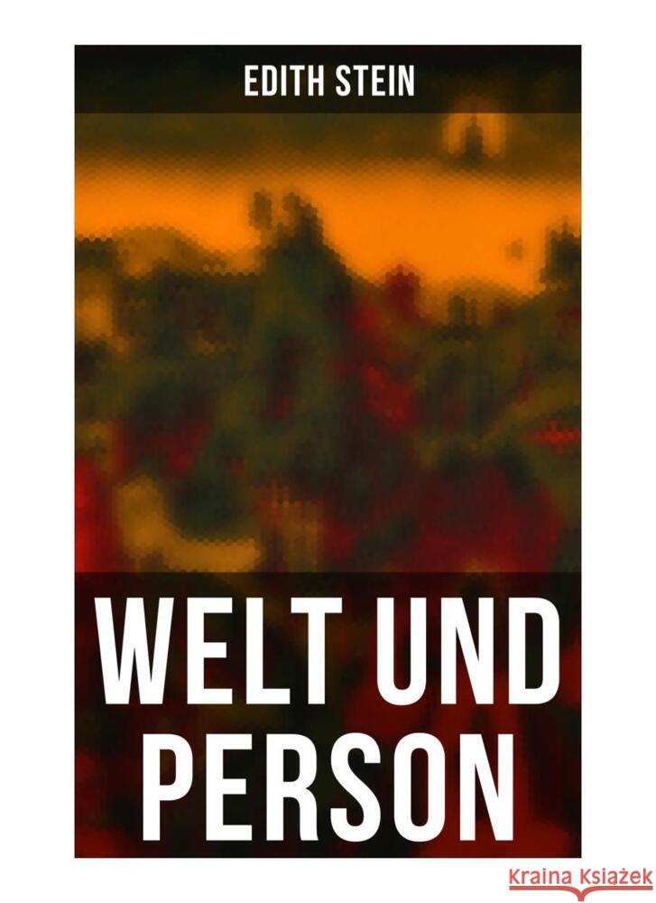 Welt und Person Stein, Edith 9788027262601