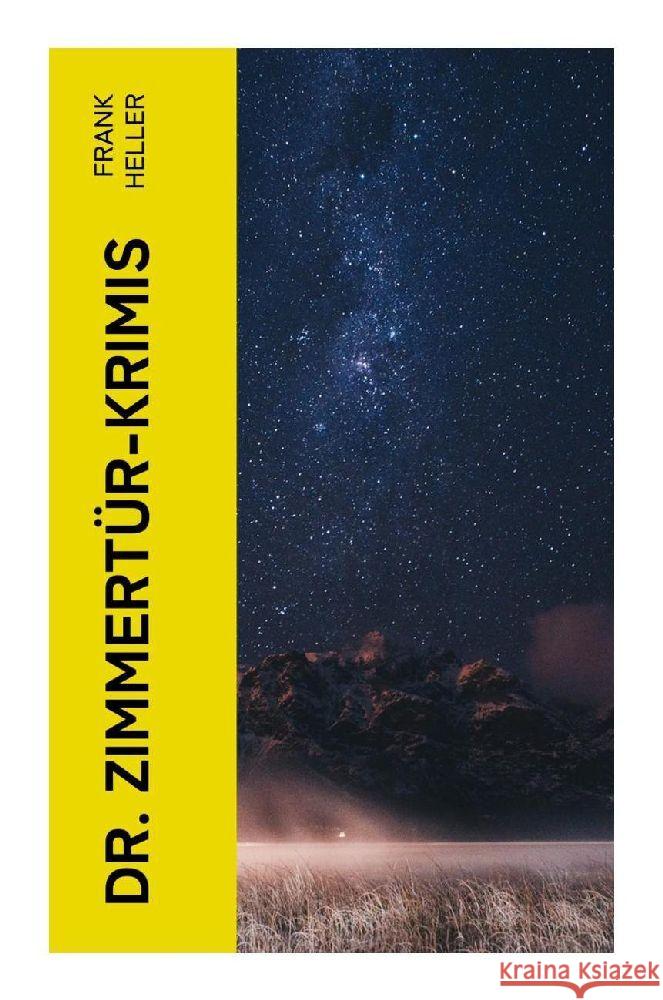 Dr. Zimmertür-Krimis Heller, Frank 9788027366651